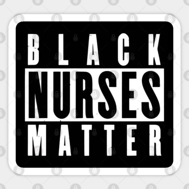 Black Nurses Matter Sticker by Dylante